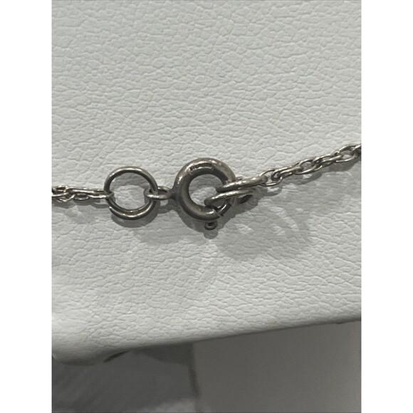 Vintage 925 Sterling Chain With Twist Design - Picture 4 of 4